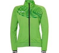 Kempa Wave 26 Poly Jacket femmes fille Sport Football Veste d'entraînement Veste légère sweat-shirt - sweat d'entraînement élastique avec poches zippées - coupe cintrée
