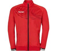 Kempa Wave 26 Poly Jacket Homme Garçon Sport Football Veste d'entraînement Veste légère sweat-shirt - sweat d'entraînement élastique avec poches zippées