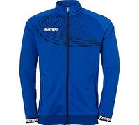 Kempa Wave 26 Poly Jacket Homme Garçon Sport Football Veste d'entraînement Veste légère sweat-shirt - sweat d'entraînement élastique avec poches zippées