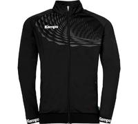Kempa Wave 26 Poly Jacket Jacket Homme Garçon Sport Football Veste d'entraînement Veste légère sweat-shirt Homme, noir/anthracite, S
