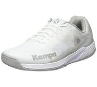 Kempa Wing 2.0 Women, Chaussure de Handball, Femme, Blanc,Gris,37.5 EU