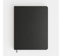 KEMPEN - 1 Agenda Semainier Weekly Planner - Couverture Reliée Noire Cendrée - Ashblack - Janvier 2026 à Décembre 2026 - Dimension 17 x 22 cm - Langage Anglais