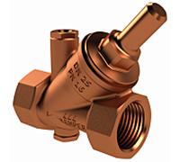 Kemper anti-retour match0 1950202000 DN 20, Rp 3/4, PN 16, bronze, avec bouchon de vidange