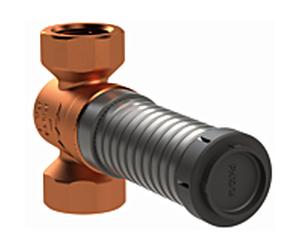 Kemper arrêt total à encastrer match0 5850002000 DN 20, Rp 3/4, PN 16, bronze