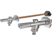 Kemper Frosti 5780501500 Plus-XL DN15 Robinet d'extérieur anti-gel extra long Chromé Profondeur d'installation jusqu'à 535 mm