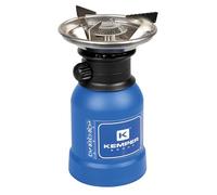 Kemper – Réchaud à gaz KE2008 – Anti-vent, allumage piezo, léger et compact, puissance réglable