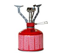 KEMPER - Kit Réchaud gaz pliable compact 4.5 kW pour Bouteille Butane Propane Camping Haute montagne