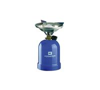 KEMPER - Réchaud à gaz Camping 2200W Portable, 1 feu Cartouche Gaz Butane 190g, Plaque INOX, 3 Bras crantés, Cuisson Extérieure Format Voyage