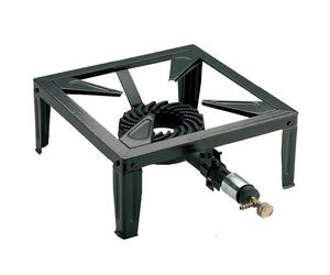 Kemper Rechaud Quadripatte En Fonte Carre