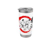 Kempo Karaté Arts Martiaux Japonais Entraînement Dojo Gobelet isotherme en acier inoxydable double paroi
