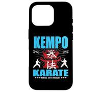 Kempo Karate Design avec Karateka ; Kanji et Kominka Coque pour iPhone 16 Pro