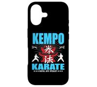 Kempo Karate Design avec Karateka ; Kanji et Kominka Coque pour iPhone 17