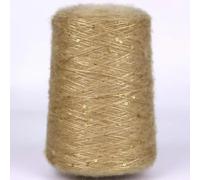 KEMTAT Fil Mohair Doux et Naturel à Paillettes, 520g, en Peluche, coloré, pour Tricoter, Soie glacée, Fil métallisé, Tissage, Fil à Coudre au Crochet, Nouveau