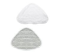 KEMUZ 2 Housses Microfibre pour Vileda Steam One & Balai Vapeur - Recharge Compatible Chenille Durable, Lavable Machine (Lot de 2)"