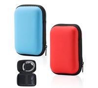 KEMUZ 2 Pièces BoîTe à Cartes à Jouer,Boite Plastique Transparente,Petite BoîTe de Rangement AdaptéE Aux Cartes Bancaires,Cartes de Visite,Cartes de Jeu(14×10×4cm)