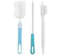 KEMUZ Brosse de Nettoyage Compatible avec Vorwerk Thermomix Tm6 Tm5 Tm31 Tm21 pour Robot de Cuisine pour Couteaux, Ensemble de 3 brosses pour Pots de Nettoyage, Bols à mélanger et Lames