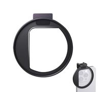 KEMUZ Filtre Professionnel 67mm pour Téléphone - Compatible iPhone 16/15 Pro Max & Samsung S23 Ultra - Support Griffe Froide, Verrouillage Rapide - Idéal pour Vlog, Cinéma & Photographie de Voyage