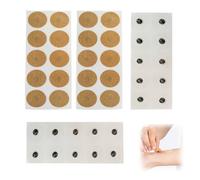 KEMUZ Patchs Magnétiques 40 Pièces | Akupressur Pflaster pour Soulagement Musculaire | Aimants Réutilisables & Respirants | Dos, Nuque, Épaules | Adhésifs Doux & Imperméables