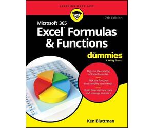 Ken Bluttman Microsoft 365 Excel Formulas & Functions For Dummies (Poche)