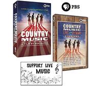 Ken Burns: Country Music + Country Music: Live at the Ryman + Bonus SUPPORT LIVE MUSIC Sticker 9 DVD Set