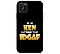 Ken Costume IDGAF Meme Personalized First Name Kenneth Joke Coque pour iPhone 11 Pro Max