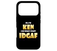 Ken Costume IDGAF Meme Personalized First Name Kenneth Joke Coque pour iPhone 17 Pro