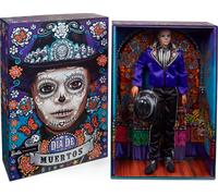 Barbie Signature Poupée Ken Modèle Día De Muertos 2023 Thème Halloween Mattel Noir Noir G