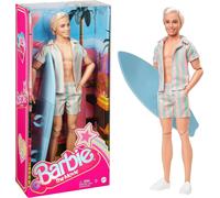 Barbie Signature – Le Film – Poupée Ken avec Ensemble de Plage Rayé