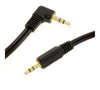 kenable 3,5 mm Droit Angle Mâle Jack Vers Jack Stéréo l'audio câble 1 m [1 mètre/1m]