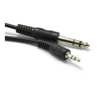 3,5 mm Stéréo Jack Fiche vers 6,35 mm TRS Balancé Fiche câble 1,8 m [1.8 mètre/1,8m]