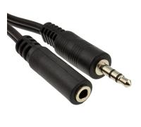 3,5 mm Stéréo Jack vers Femelle Casque d'extension Rallonge câble Cordon 3 m [3 mètre/3m]