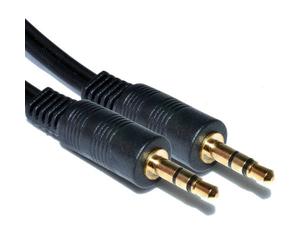 kenable 3,5 mm Stéréo Jack Vers Jack l'audio câble Cordon Plaqués Or 20 m [20 mètre/20m]