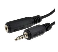 kenable 4 Pôles TRRS 3 Bande 3,5 mm Jack Fiche Vers 3,5 mm Femelle d'extension Rallonge câble 3 m [3 mètre/3m]