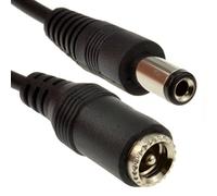 5,5 x 2,1 mm DC Alimentation Fiche vers Femelle vidéosurveillance CCTV d'extension Rallonge Cordon câble 3 m [3 mètre/3m]