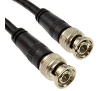 kenable BNC Fiches RG59 75ohm vidéosurveillance CCTV Caméra Vidéo câble Cordon 0,5 m [0.5 mètre/0,5m]