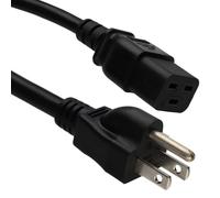 kenable Câble d'alimentation C19 IEC 16 A vers prise américaine 3 broches 2 m Noir 2 m