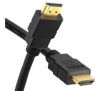 kenable Câble HDMI 2.1 Ultra High Speed 8K 60Hz 4K 120Hz 48Gbps eARC HDR Dolby VRR 1.5 m [1.5 mètre/1.5m] Noir