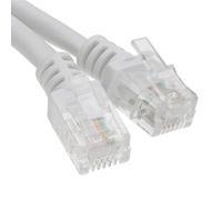 kenable Câble Modem ADSL 2+ Haut Débit RJ11 vers RJ11 pour Routeur Internet Box Fibre 15m Blanc