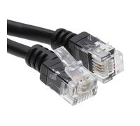 kenable Câble Modem ADSL 2+ Haut Débit RJ11 vers RJ11 pour Routeur Internet Box Téléphone 5m Noir