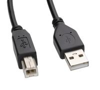 kenable Câble USB 2.0 Type A vers B Haute Vitesse pour Imprimante Scanner 24AWG Noir 1,2m