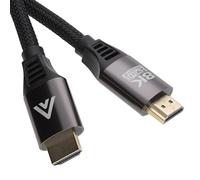kenable certifié Ultra Haute Vitesse HDMI 2.1 câble 8K@60/4K@120 48Gbps Métal Fiches 1 m [1 mètre/1m]