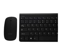 kenable CODA Souris & Clavier sans fil compact pour PC Android Mac Noir