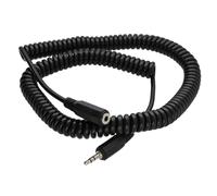 kenable Enroulé 3,5 mm Stéréo Jack Vers Femelle Casque d'extension Rallonge câble Cordon 4 m [4 mètre/4m]