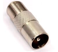 F Type Visser Connecteur Femelle vers RF Coax Antenne Mâle Adaptateur