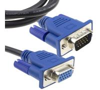 kenable Faible Fumer Lszh 15 Broches VGA Monitor/PC/Laptop/TV d'extension Rallonge Cordon câble 5 m [5 mètre/5m]
