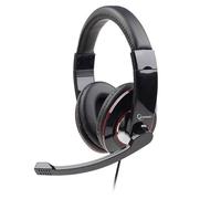 kenable Gembird MHS-001 Lot de 2 écouteurs stéréo jack 3,5 mm avec microphone perche pour PC/ordinateur portable