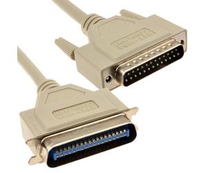 kenable IEEE1284 Imprimeur câble - 25 Broches Mâle Vers 36 Broches Centronic Male- 2 m [2 mètre/2m]