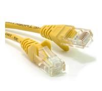 kenable Jaune Réseau Ethernet RJ45 Cat5E-CCA UTP Patch 26AWG câble Cordon 10 m [10 mètre/10m]