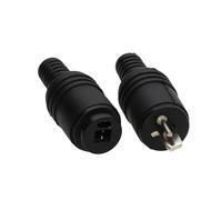 kenable Lot de 2 connecteurs à vis DIN pour haut-parleur HiFi à 2 broches