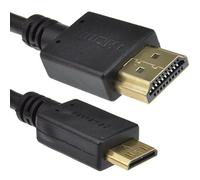 kenable mini HDMI Type C Mâle Fiche Vers HDMI Mâle câble Cordon Plaqués Or 2 m [2 mètre/2m]